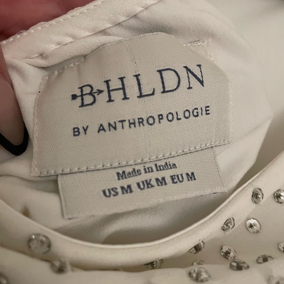 BHLDN Angeline Tie-Back Mini Dress (NWT) - Picture 3 of 10